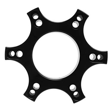 Imagem de KIMISS Placa adaptadora de volante, espaçadores de roda de 70 mm, placa adaptadora, espaçadores de roda de liga de alumínio, anel adaptador para T300RS com volante de 33 a 35 cm