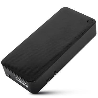 Imagem de Targus Estação de ancoragem USB C universal DV4K, estação de ancoragem para laptop USB C, monitor duplo, 2 HDMI, com kit de alimentação de host legado, funciona com sistemas operacionais como Windows,