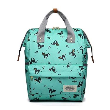 Imagem de Bolsa multifuncional para troca de fraldas para bebês, bolsa de fraldas portátil Mochila de viagem, 26 * 15 * 38 cm, para mamãe e papai Alta capacidade