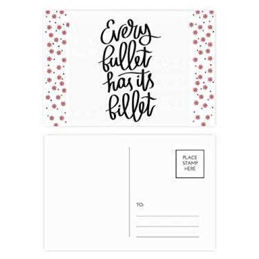 Imagem de Every Bullet Has Its Billet Citação Natal Natal Flor Celebração Cartão Postal Cartão Bênção