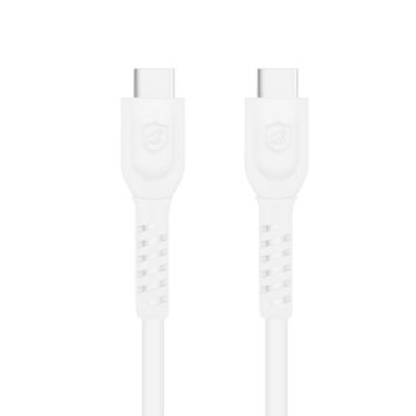 Imagem de Cabo Dual Shock Type C/Type C Branco - 1,2M - Gshield