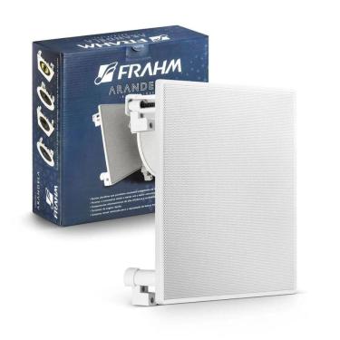 Imagem de Caixa De Som Arandela Quadrada Frahm 6?CS 70W Rms Telar Alumínio