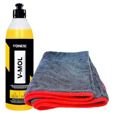 Imagem de Produto Shampoo V-mol 500ml Vonixx Toalha Secagem 600gsm