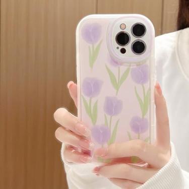 Imagem de Estilo bonito floral caso de telefone para iphone 14 13 mini 12 11 pro max xr xs x 7 8 plus se 2020 macio tpu flor capa, f1, para iphone x