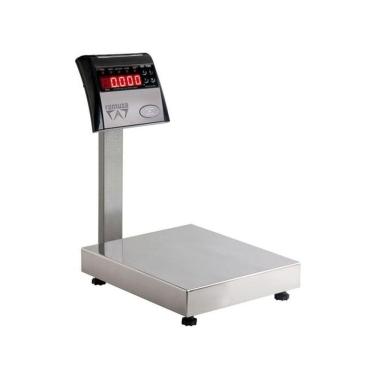 Imagem de Balança Eletronica 150/50kg 40x28cm Com Coluna Pad Ramuza 2282