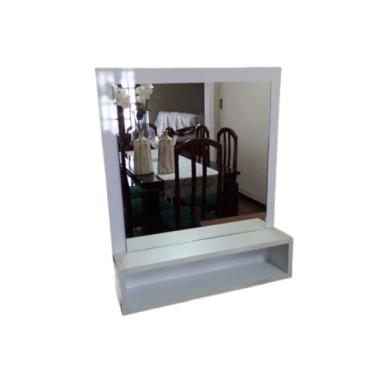 Imagem de Penteadeira Sarah Suspensa com Espelho 100% MDF