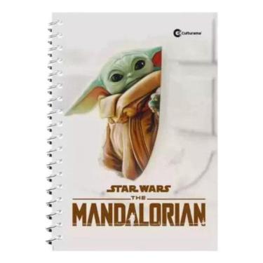 Imagem de Caderno Star Wars Mandalorian Culturama Pautado 80F 1M