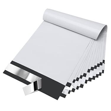 Imagem de Envelopes de poliéster branco Fuxury 6x9 100 peças