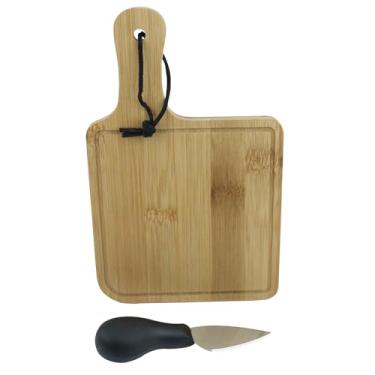 Imagem de Jogo de 2 Peças para queijo Cheese em bambu L23,5xP19,5xA2,5cm