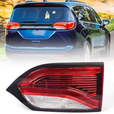 Imagem de Huray Luz traseira de LED interna direita adequada para Chrysler Pacifica 2017-2020 e Voyager 2020-2022 RH lanterna traseira conjunto de lâmpada de freio traseiro substituição estilo original para