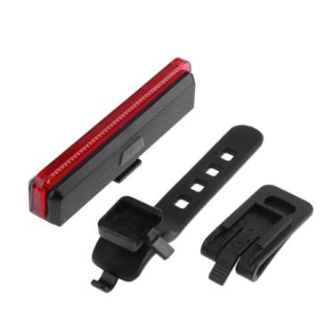 Imagem de Lanterna traseira de bicicleta, lanterna traseira de ciclismo, luz frontal traseira, recarregável por USB, farol MTB para ciclismo, acessórios de bicicleta