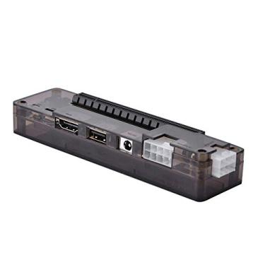 Imagem de Base externa de placa de vídeo independente para laptop, para mini PCIE, Expresscard, saída de interface de 6 pinos + sem fonte de alimentação