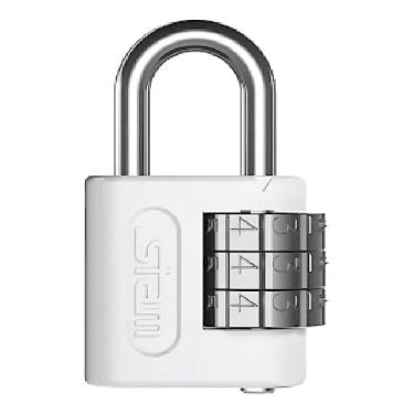 Imagem de STAM CADEADO SEGR. 25 MM - BRANCO