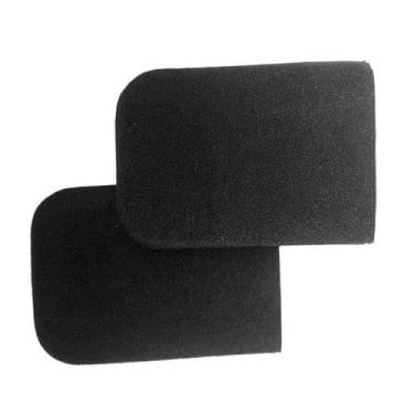 Imagem de Almencla Conjunto de 2 capas de apoio para os pés da cadeira de idosos, almofada protetora antiderrapante para evitar que o pé e o pedal sejam arranhados