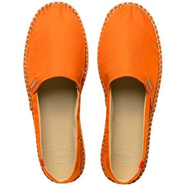 Imagem de Alpargata feminina Havaianas Origine III leve de lona, Tangerina laranja, 10