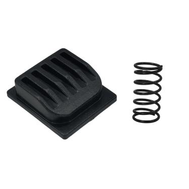 Imagem de Kit Tecla Trava com Mola do Tubo Compatível com Soprador Garthen GSF-2000 36788.1 36789.8