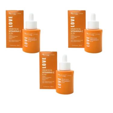 Imagem de Sérum Facial Vitamina C Oil-Free, 3 Unidades de 30ml, Max Love Studio