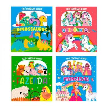 Imagem de Coleção Você Consegue Achar - Kit Com 4 Livrinhos