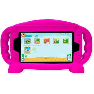 Imagem de Capa Infantil Tablet Positivo Twist Tab T770 Case - Popshope, Rosa