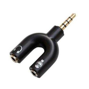 Imagem de Cabo Adaptador P3 X P2 Fone Microfone Lapela Celular - comprei online