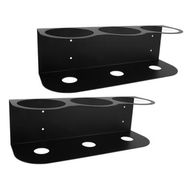 Imagem de Organizador de Suporte para Lata de Spray, Suporte para Garrafa de Spray de 2 Unidades, Rack de Armazenamento de Garrafas de Spray Montado na Parede de 3 Latas, para Garagem, Casa