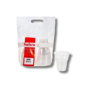 Imagem de Kit c/1 pct copo supremo 400ml.  c/30 un. (prafesta)