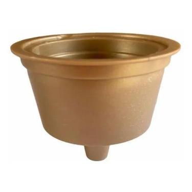 Imagem de Adaptador Capsulas 3 Corações Para Maquina Dolcegusto DOURADO - GROTO 