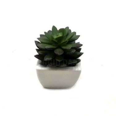 Imagem de Vaso de Cerâmica com Suculenta 10cm - Villagio das Flores - Villaggio 