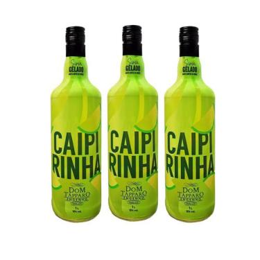 Imagem de Kit Caipirinha De Limão Dom Tápparo 1000ml Pronta 3 unidades