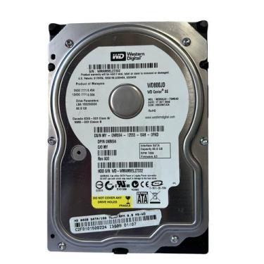 Imagem de Disco Rígido Interno Wd 80gb Sata P/desktop,pc - Western Digital