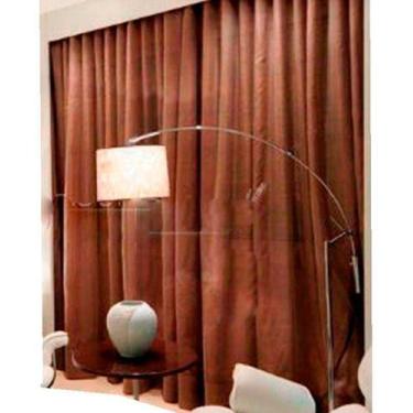 Imagem de Cortina Voil 2,30m X 2,50m Sem Forro Trilho Comum - Chrisney Bordados,