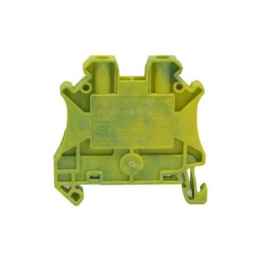 Imagem de Borne Terra Nsytrv22pe 2,5mm - SCHNEIDER, Verde e Amarelo