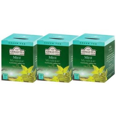 Imagem de Kit 3 Chá Importado Mint Mystique Menta Ahmad Tea 20 Gr - Ahmad Tea Lo