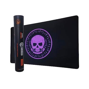 Imagem de ICONIC - PRO PC GEAR Tapete de jogo portátil para um jogador I 61.0 cmx35.6 cm I com tubo de transporte - superfície premium, lisa e durável. Tipo gráfico - Preto