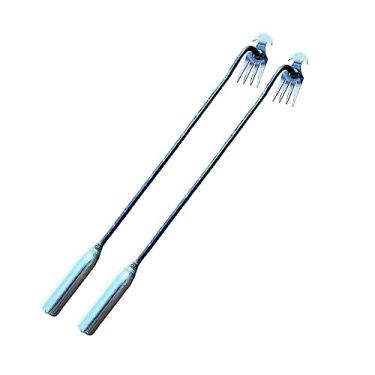 Imagem de ＡＷＨＡＯ Ferramenta de Remoção de Ervas Daninhas, Extrator de Ervas Daninhas de aço Inoxidável Rápido E Economia de Trabalho Remover Ferramentas de Remoção de, 50cm 2 unidades