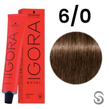 Imagem de Schwarzkopf Igora Royal Coloração 6/0 Louro Escuro Natural 60ml, UNICA