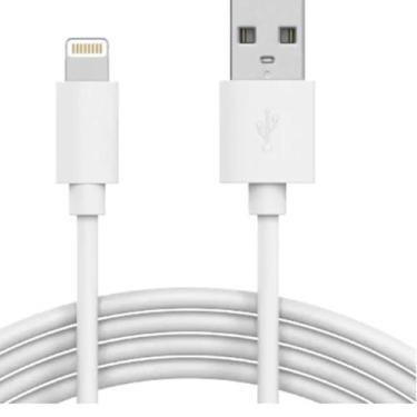 Imagem de Cabo de Carregador Phone USB-A Para Lightning 2 metros 11, 12, 13, XR,