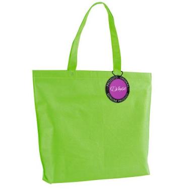 Imagem de Sacola em TNT Premium Termo Selado Luster TopGet, Verde