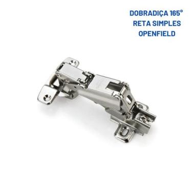 Imagem de Dobradiça 165 Caneco 35 Reta Openfield