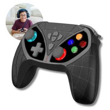 Imagem de Controle de Video Game Sem Fio Com Botão Traseiro Pro COR PRETO - GKS