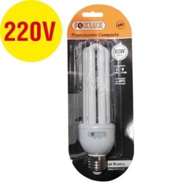 Imagem de LAMPADA FLUORESCENTE COMPACTA RETA 30w 220v E27  - foxlux