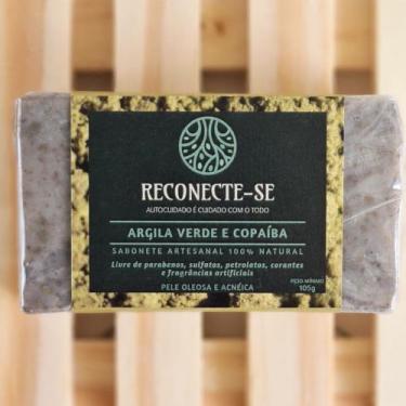 Imagem de Sabonete Natural de Argila Verde e Copaíba - Reconecte-se Biocosmético