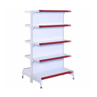 Imagem de Gôndola Prateleira Supermercado 5 Níveis 40x30 New Plus 1,70m Central 