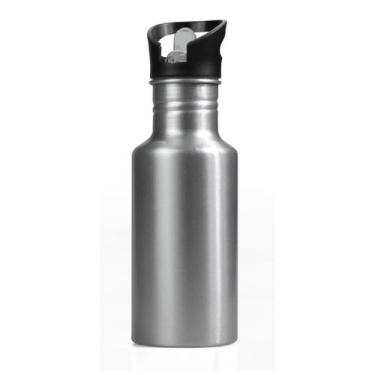 Imagem de Squeeze para sublimação com Bico 600ml - 1 unid Prata