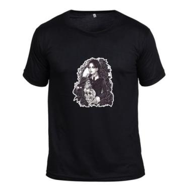 Imagem de Camiseta Blusa Wandinha Addams Wednesday Lançamento Netflix - Vinis St