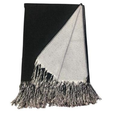 Imagem de Manta Xale para Sofá Poltrona Cama em Jacquard 1,40x1,60m Decorativa L