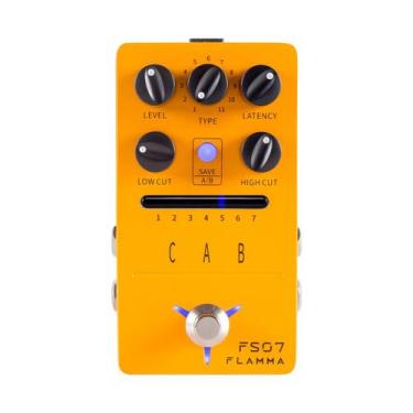 Imagem de Pedal Guitarra Flamma Stereo Cab Simulator FS07