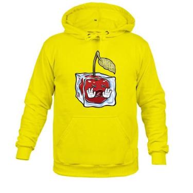 Imagem de Moletom 100% Algodão Canguru Ice Cube - Surprass, Amarelo, GG