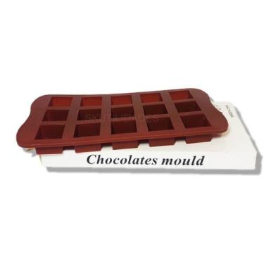 Imagem de Formas Silicone Chocolate Bombom Molde Doce Docinho Chocolate - NoBran