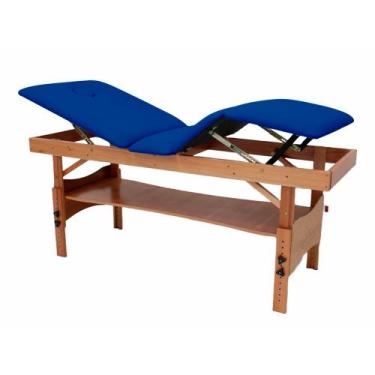 Imagem de Maca SPA Fixa com 03 Posições e Ajuste de Altura - Arktus, Azul escuro